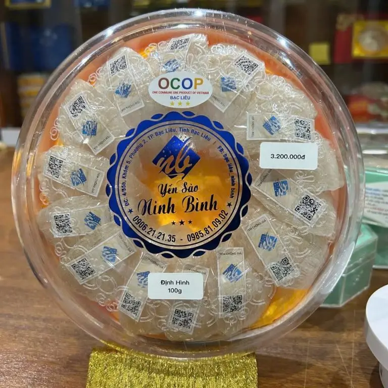 Tổ yến rút lông A5 hộp 100gr